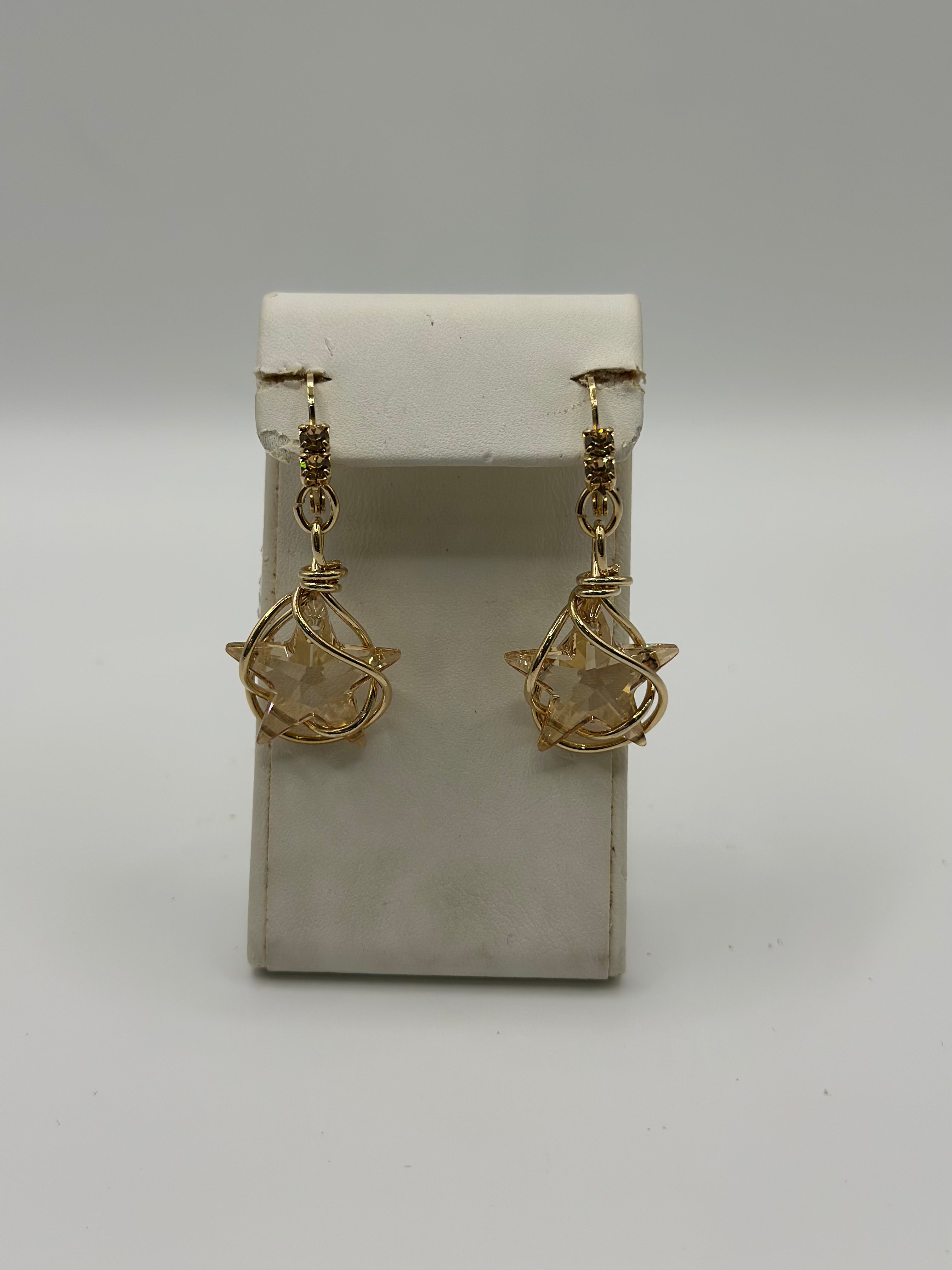 Orecchini con stella nikel free - Malù