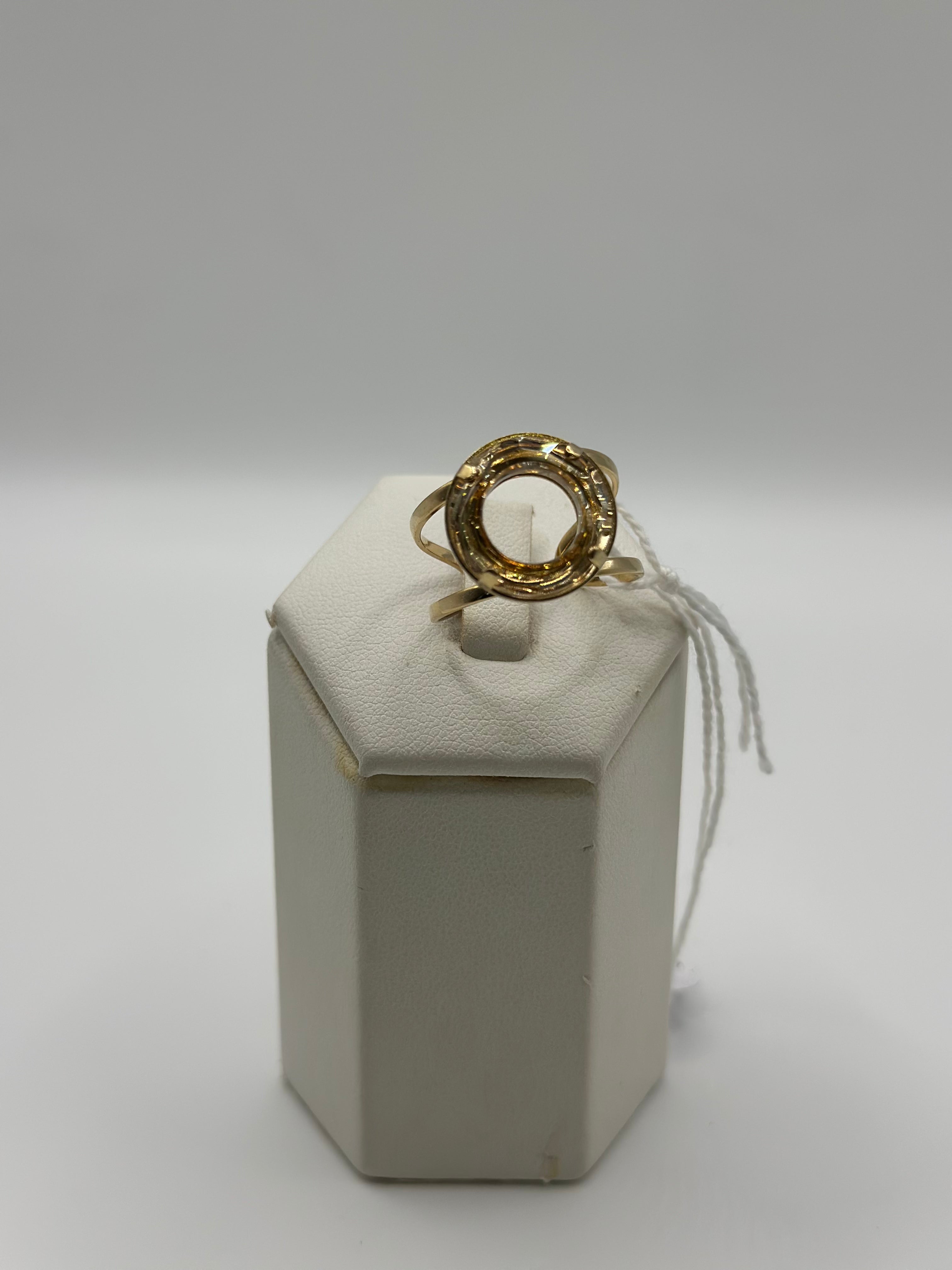 Anello con cerchio oro nikel free - Malù