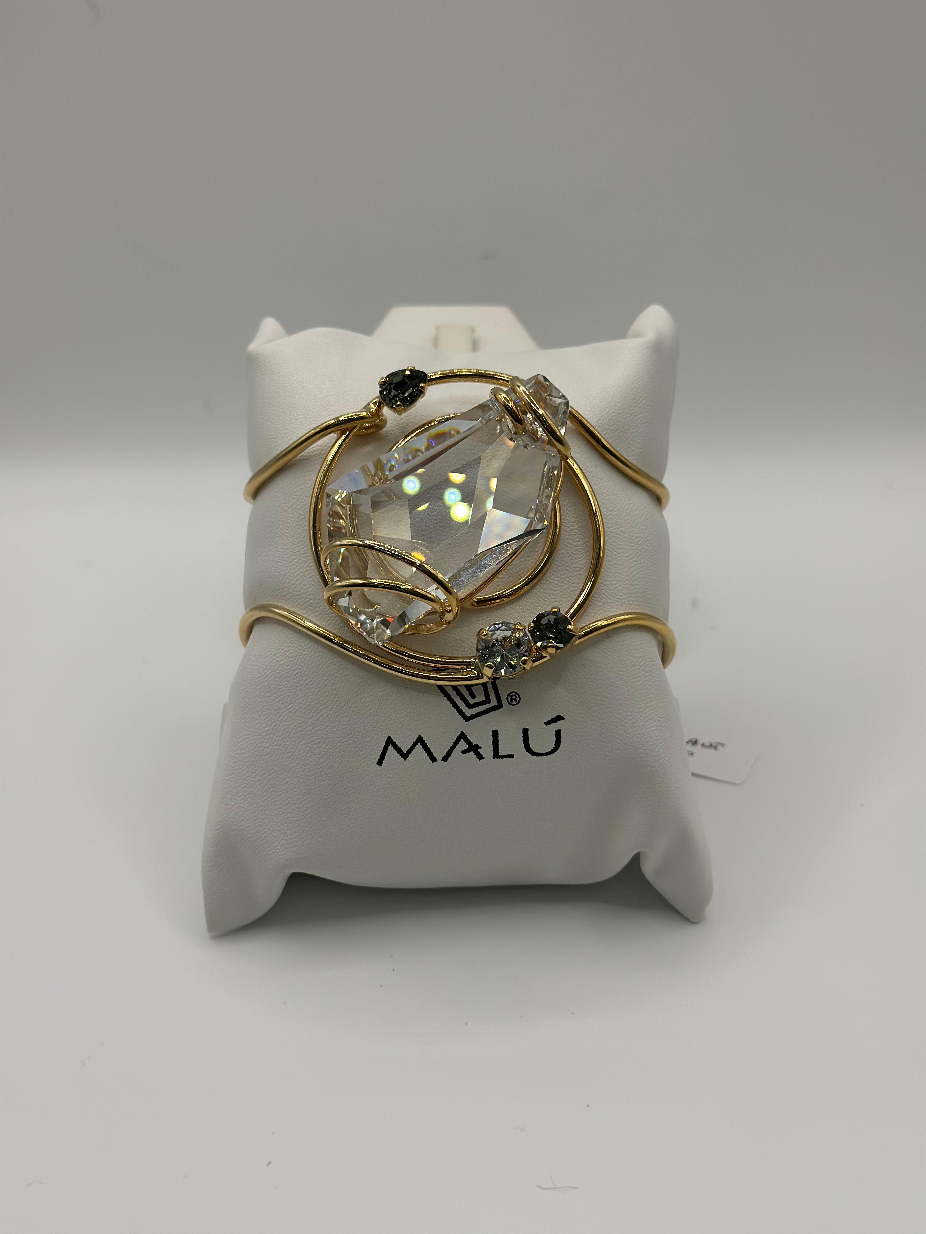 Bracciale con pietra luce nikel free - Malù