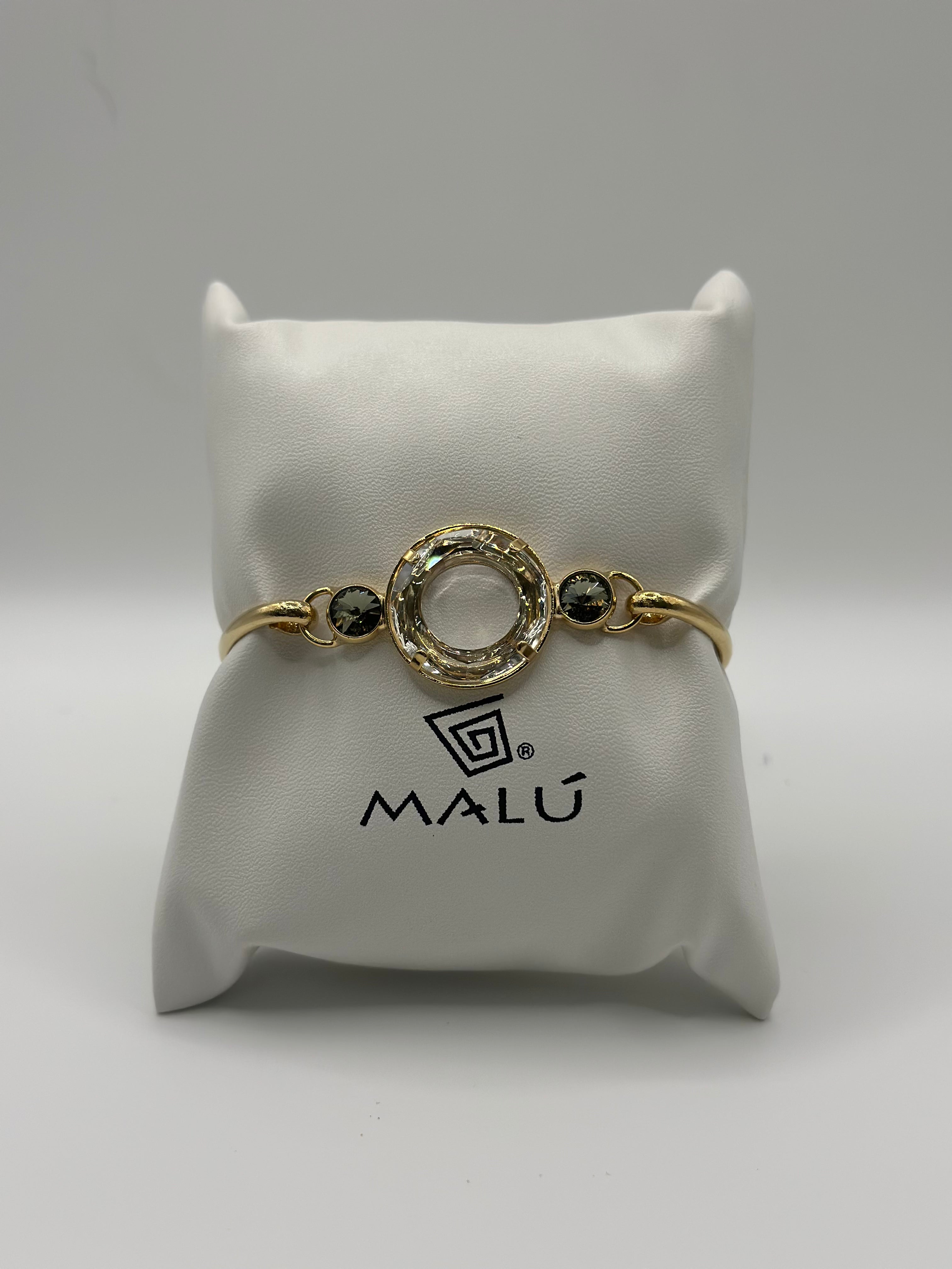 Bracciale bagnato color oro nikel free - Malù