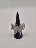 Anello farfalla argento e zirconi - Mami