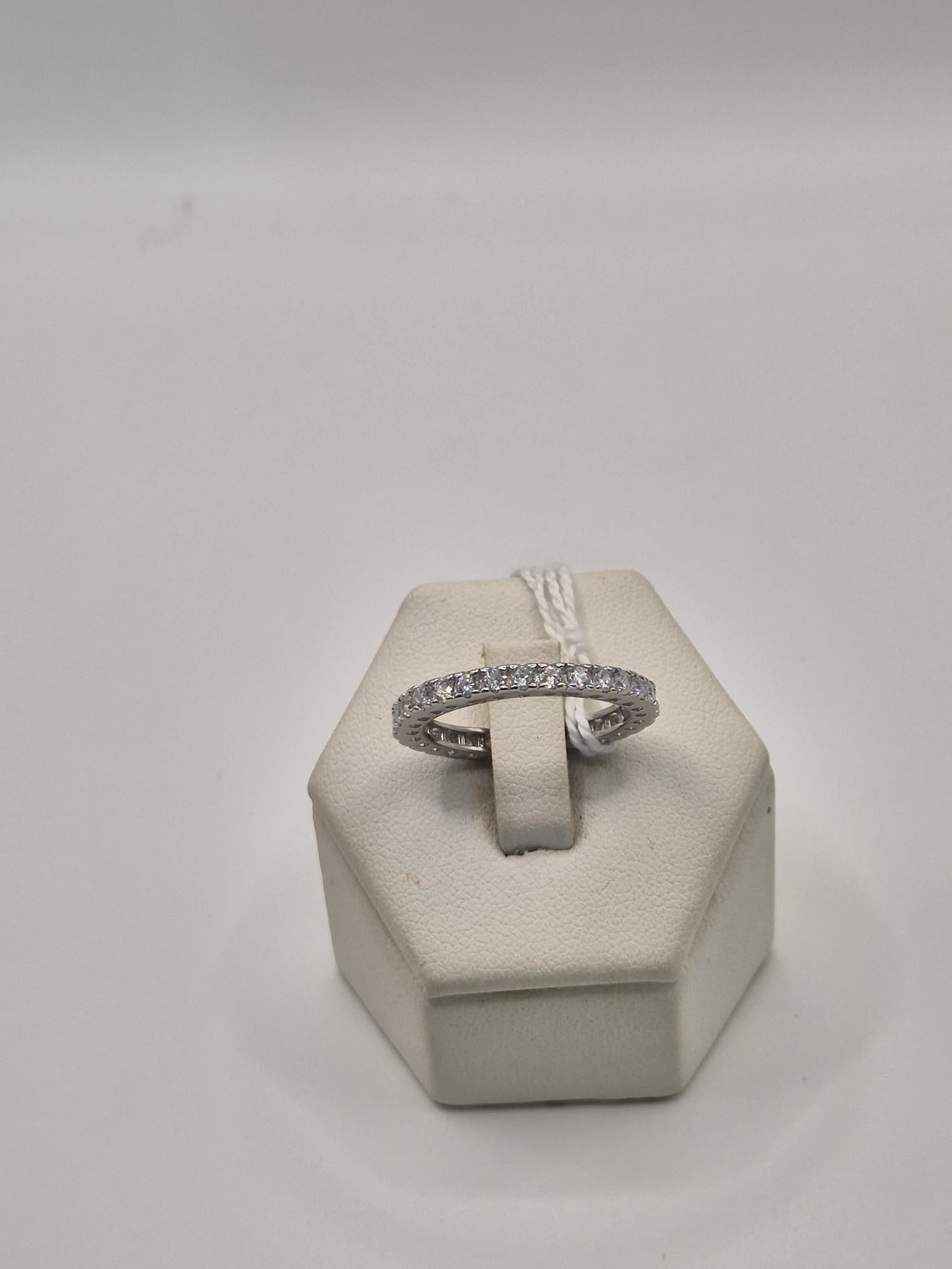 Anello argento e zirconi - Mami