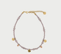 cavigliera zirconii milky pendenti