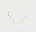 girocollo 3 mini stelle e punti luce line