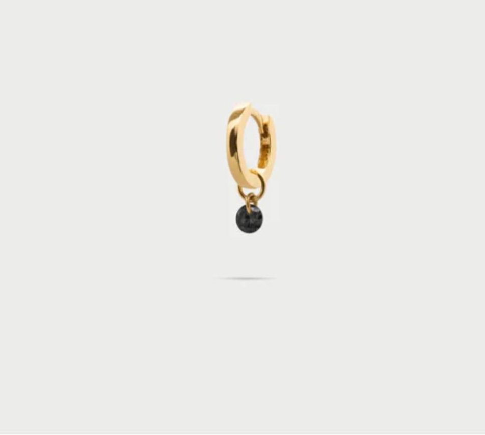 mono hoop minio con zircone nudo