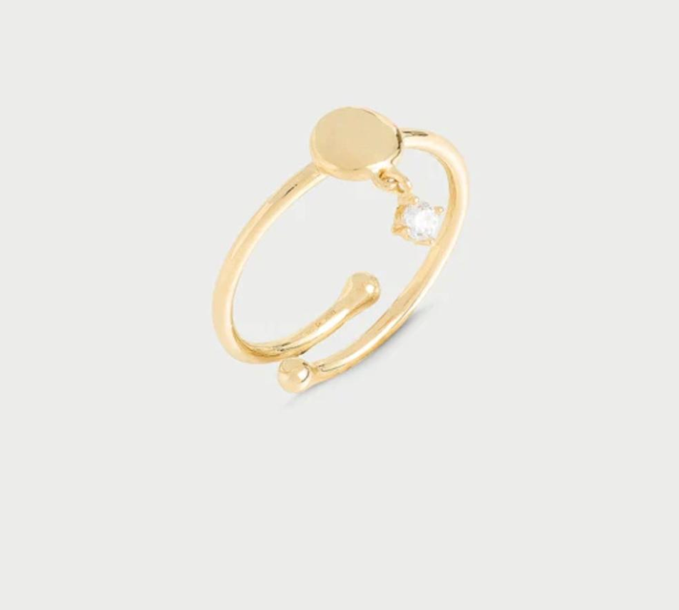 anello line disco e punto luce