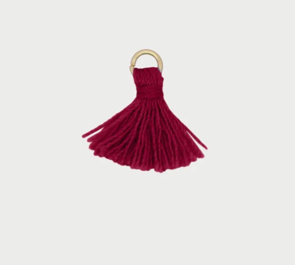 charm nappa burgundy