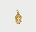 charm cross gold