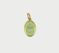 charm cross green