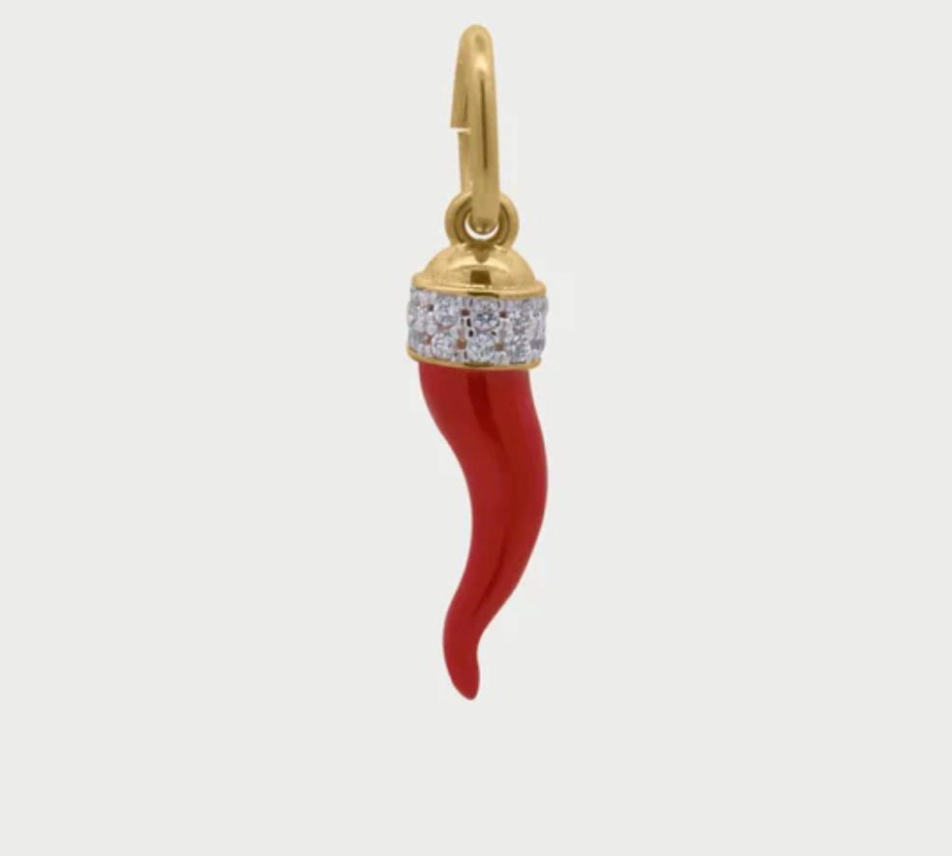 charm cornetto rosso xl