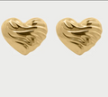 coppia orecchini cuore bold big