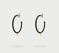 orecchini hoops medium verniciati