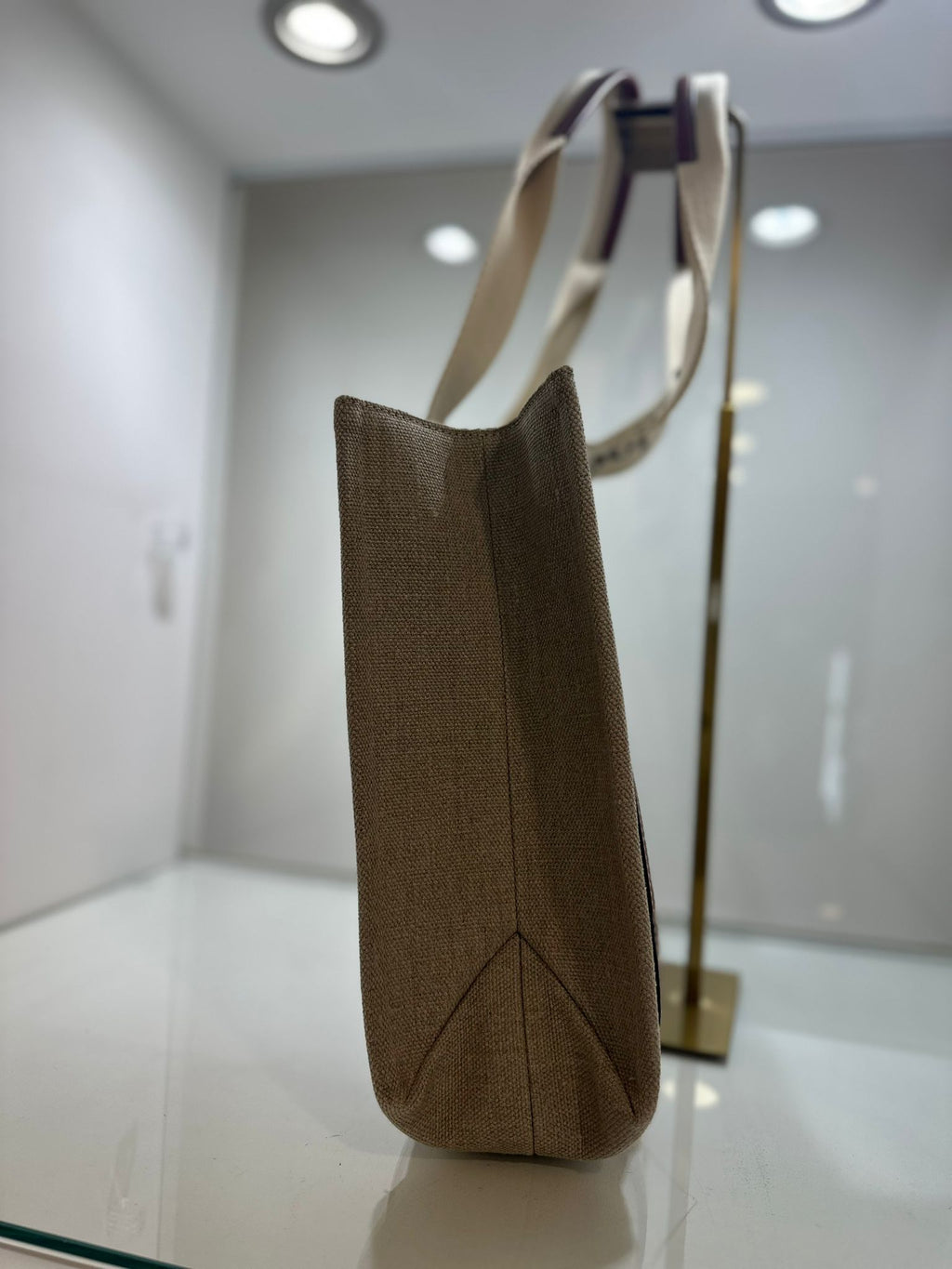 CHLOE' TOTE BAG WOODY IN LINO
